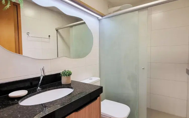 Apê na Pajuçara, AR na Sala, Fitness, Piscina & Kids