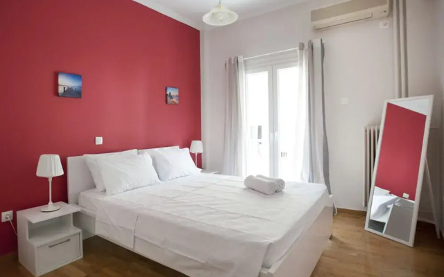 Pop art apartment at Koukaki