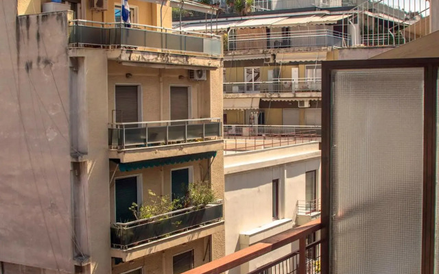 5th floor apartment with city view