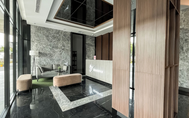Japandi Style Studio Apartment At B Residence Grogol