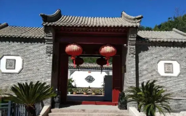 Beijing Badaling Great Wall old ancient inn yard