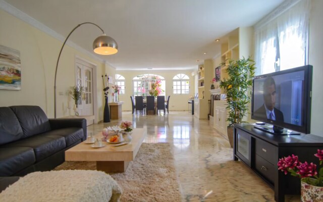 Beach front villa with private pool