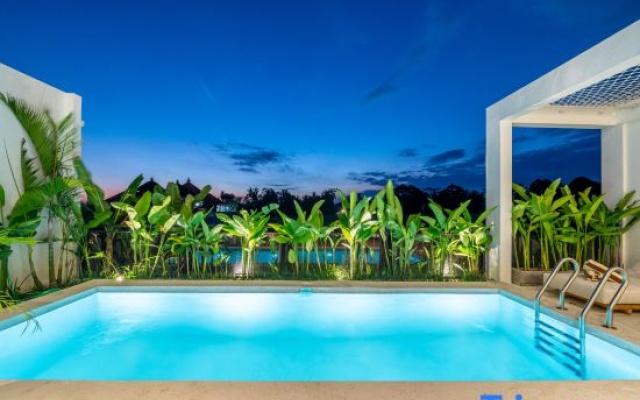Casa Luma villa - 2BR Private Pool Villa with Rooftop,Jacuzzi & Rice Field View – Pool – Ubud