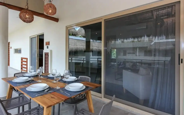 Aldea Zama Penthouse w Private Rooftop Jacuzzi