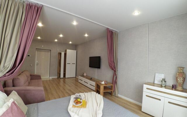 Apartments in a modern LCD Sails