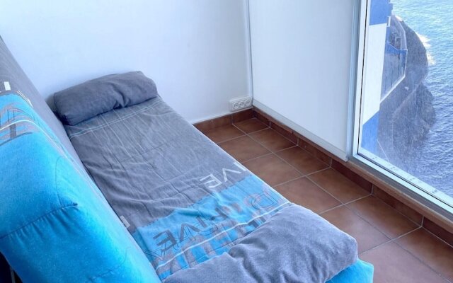 Apartment with One Bedroom in Tacoronte, with Wonderful Sea View, Pool Access, Balcony