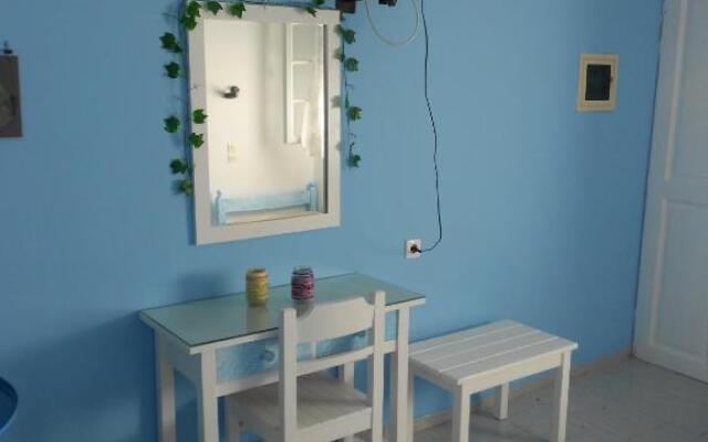 Blue White House