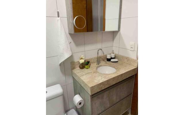 Apartamento com piscina e academia