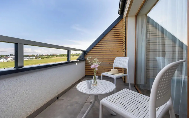 Blue and Yellow Apartment by Renters