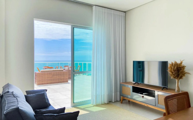 Infinito - Cobertura Frente Mar com Piscina