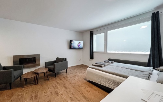Classy Studio in Saas-fee, Alps, Switzerland – Guest Rooms – Saas-Fee