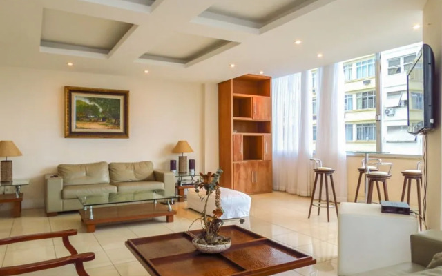 3 suítes Copacabana vista mar