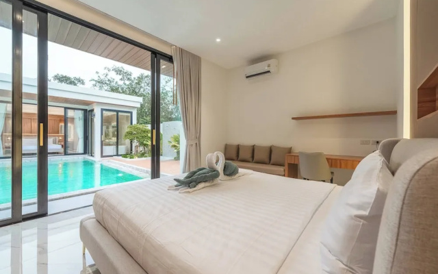 New Pool Villa With Fitness and Tennis Court