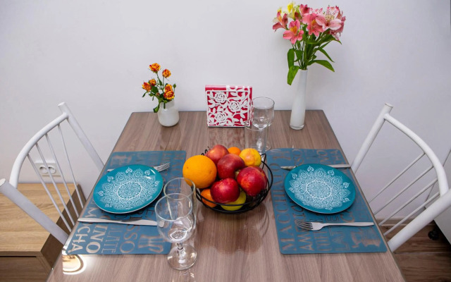 Уютная студия с видом на горы