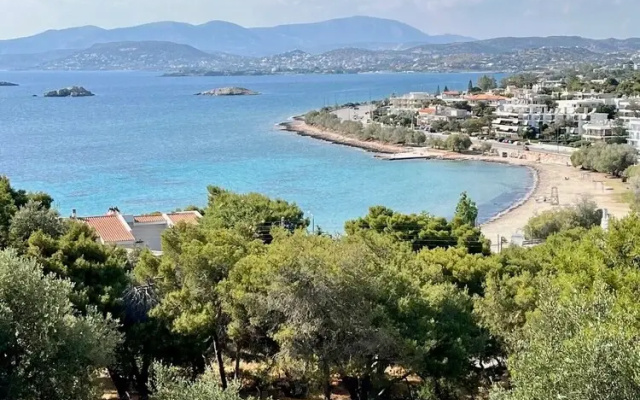 Stunning View Seaside 1-bed Apartment in Saronida