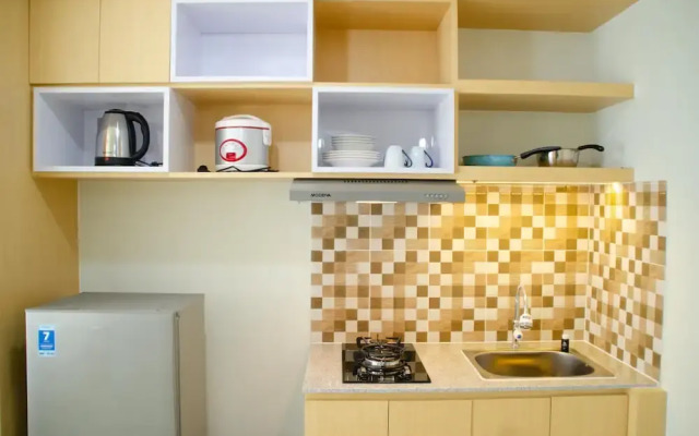 Comfortable And Minimalist Studio At Amethyst Apartment