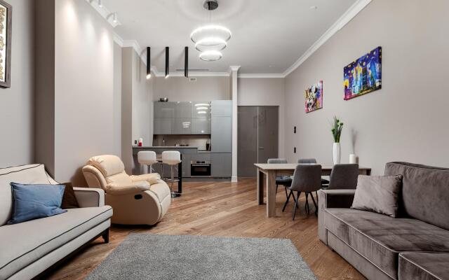 New Laval group on Presnenskaya embankment street 12