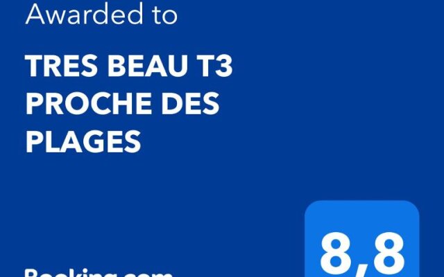 Tres Beau T3 Proche Des Plages