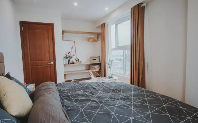 BunHomestay ☆ SEA-View BEDROOM 3BR/apt☆Netflix+Pool☆Near Harbour