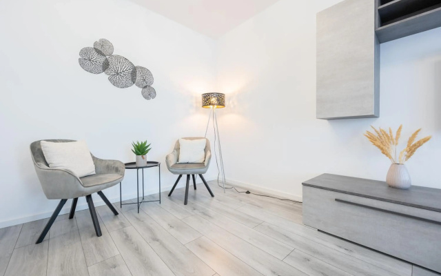 Grey apartments