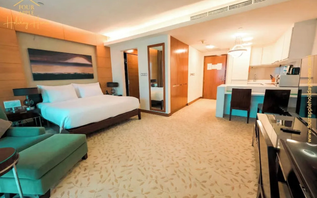 Studio with Thrilling Burj Khalifa View