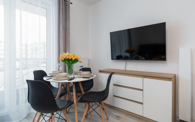 Cosy Łużycka Studio by Renters