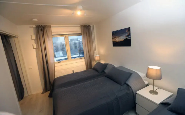 Sentral 3 roms top leilighet med gratis parkering