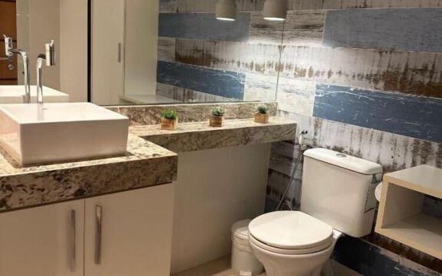 Flat 321-GF na praia de Cabo Branco