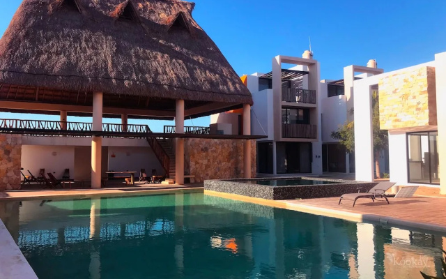 Chic Mexican Style Villa Kookay, Beach Club & Pool