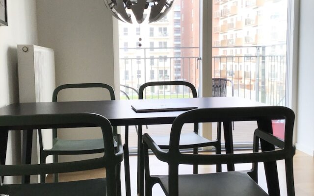 Modern One-bedroom Apartment With a Balcony in Copenhagen Ørestad
