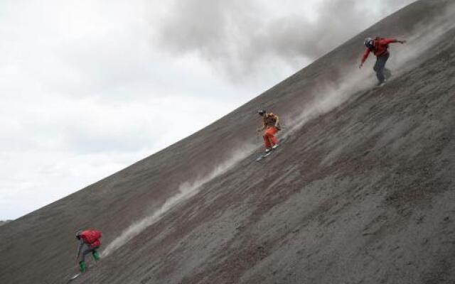 Volcano Roaring Front