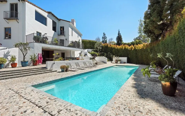 Howard Hughes Estate - Spanish Revival Gem w/ Pool, Wine Cellar & Guest House