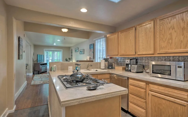 Creekside Home w/ Patio, Walk to Manitou Incline!