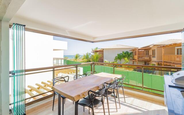 IT51 Excelente Apto 2 Quartos Beira Mar - Itacimirim