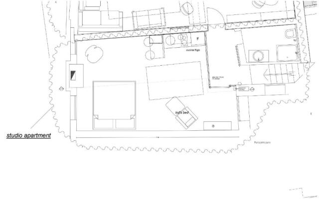 Studio Apartment San Marco 1825 fully sanitzd
