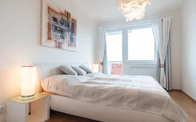 Prostorný 3 pokojový apartmán s dvěma terasami