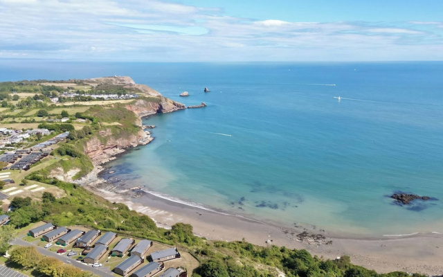 Caravan A10 at Landscove Holiday Park