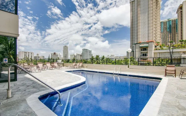 Aqua Palms Condo with City View
