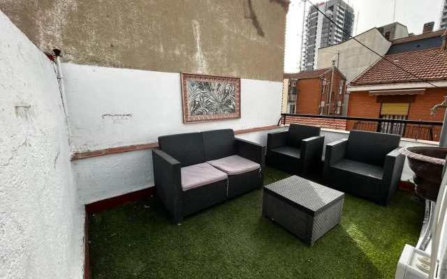 Apartamento con terraza céntrico moderno Nuevo