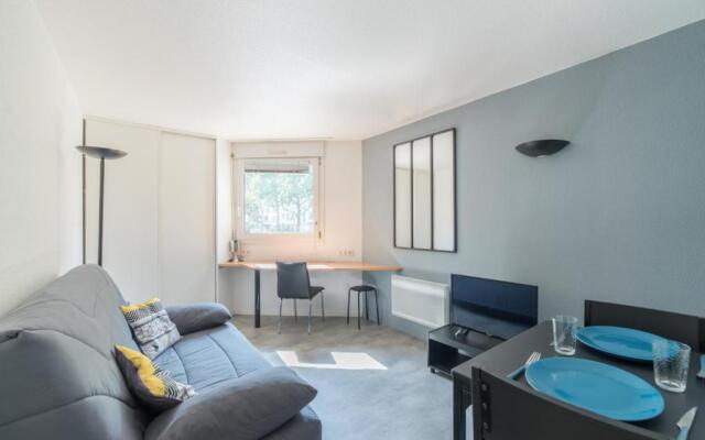 Bright and modern studio close to Part-Dieu - Welkeys