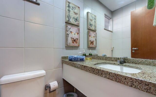 Apto térreo pé areia em Porto das Dunas