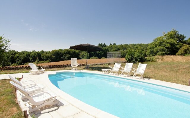Spacious Holiday Home in Roussines With Private Pool