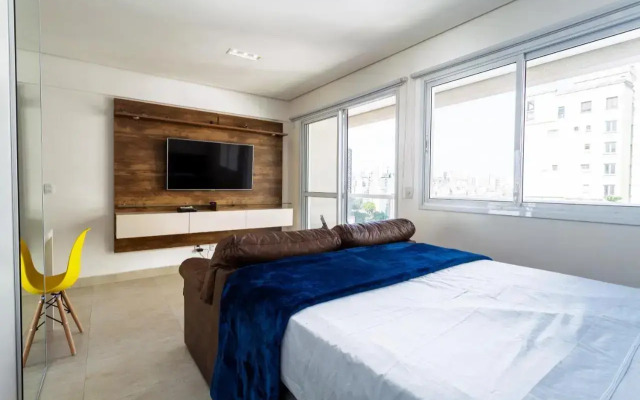 Apartamento com WiFi próximo ao metrô Luz