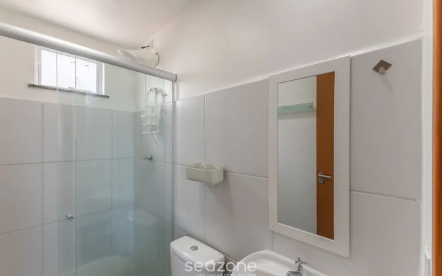 Apart 450m From the Beach in Cond. w/ Pool Var0302