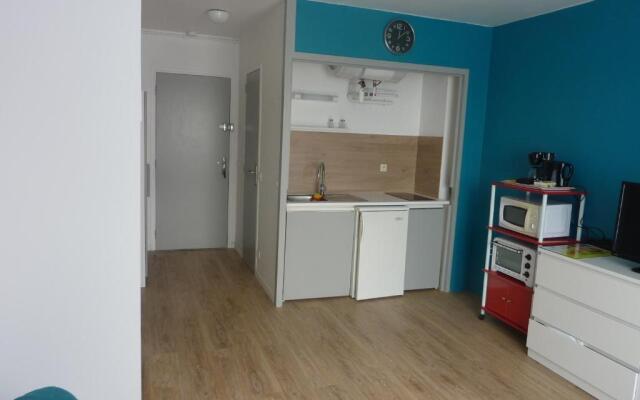 Studio bord de mer en résidence MERVILLE FRANCEVILLE PLAGE