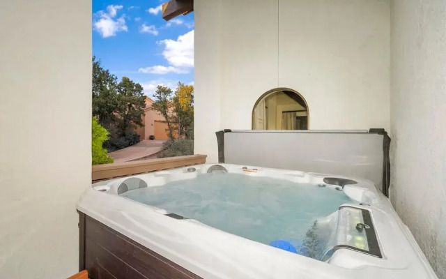 Serenity Retreat Sedona Hot Tub Games Firepit