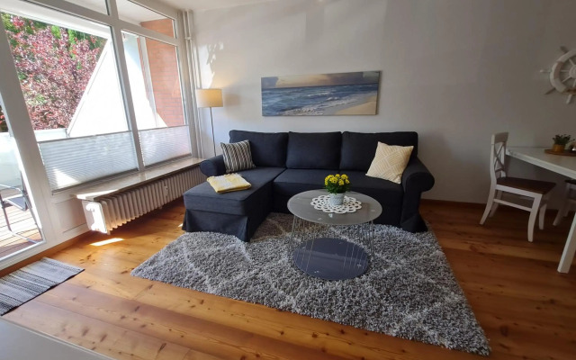 Wohnung Fleethörn - zentral, ruhig, mit Parkplatz und Balkon