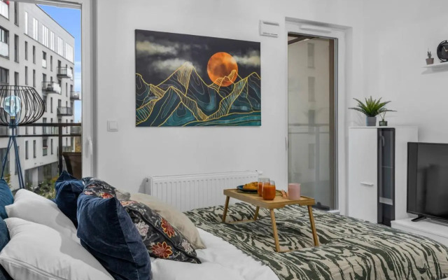 Targowa 10 studio for 4guest with balcony