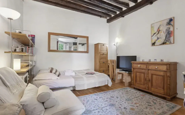 Chic 1BR by Châtelet & Louvre