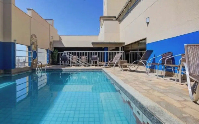 Apto Londrina Flat Hotel 704, 43 m2 , luxe, c jacuzzi